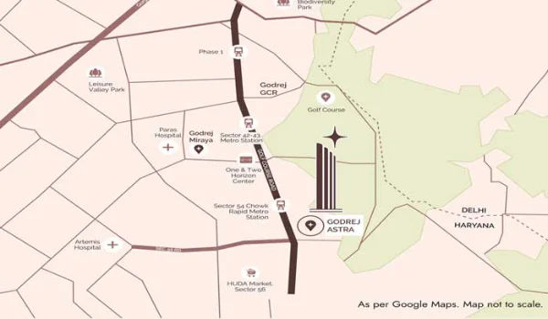 Featured Image of Godrej Astra Location