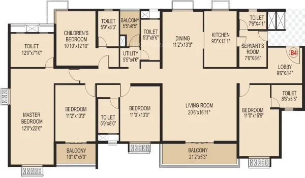 Featured Image of Godrej Infinity Floor Plan 2