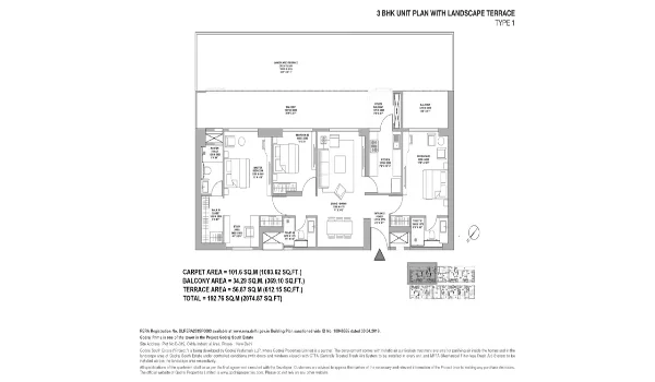 Featured Image of Godrej Prima Floor Plan 1